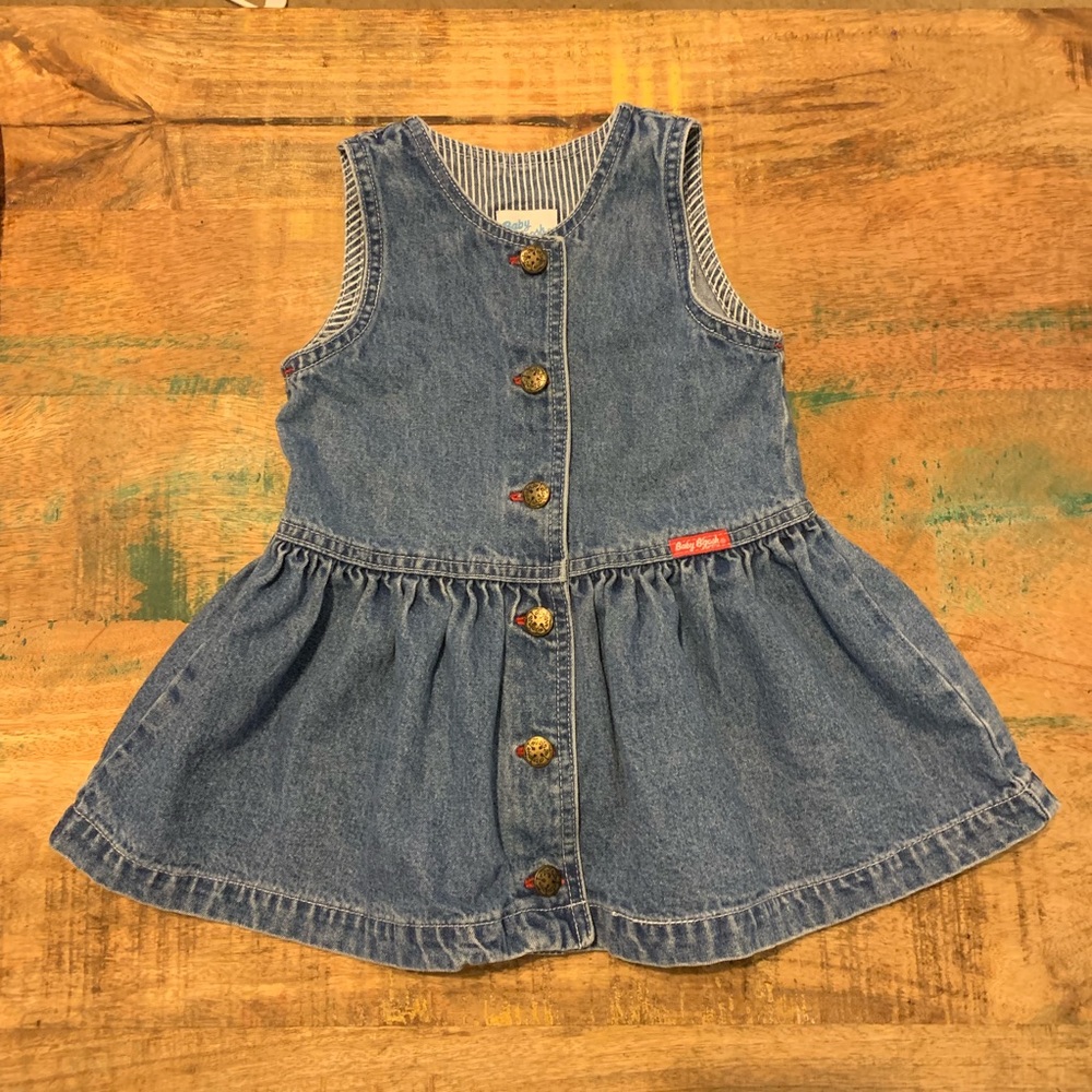 Vintage | Osh Kosh Denim Dress, 24M